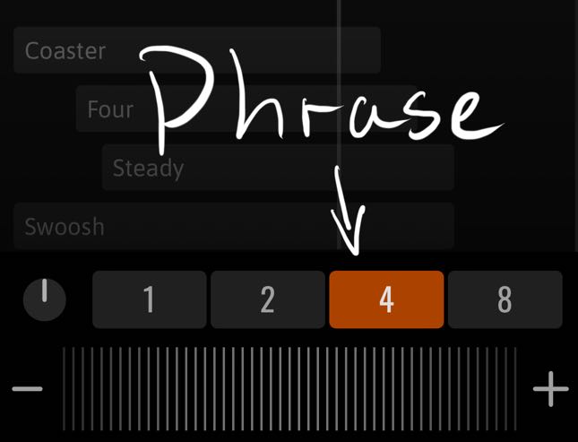 Wheelhouse loop length screen